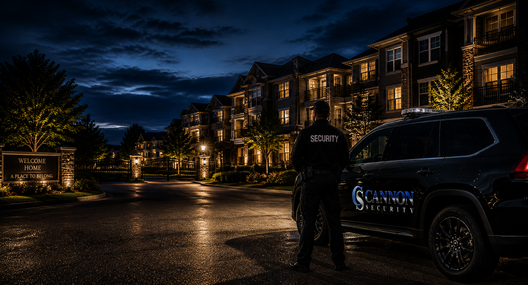 HOA Security Services in Houston with Cannon Security